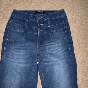 Charlotte Russe Refuge High Waist Skinny Jeans
